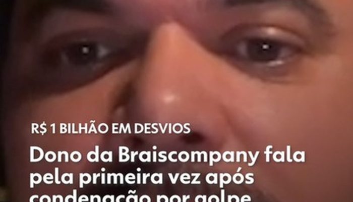 1 de 2Antônio Neto Ais fala sobre caso Braiscompany em live — Foto: Instagram