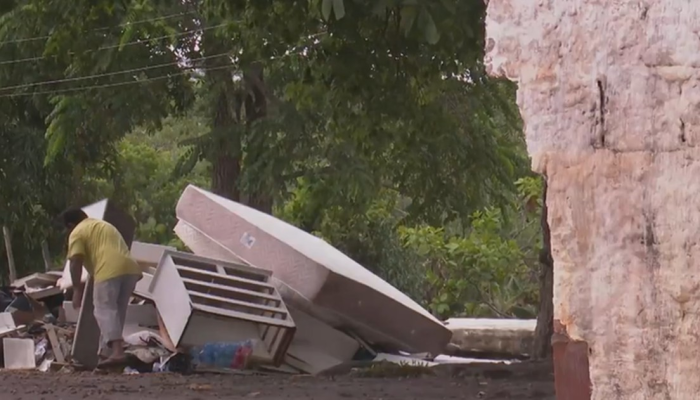 1 de 1Governo da Paraíba anuncia R$ 6 milhões para recuperar estradas destruídas pelas chuvas no estado — Foto: TV Cabo Branco