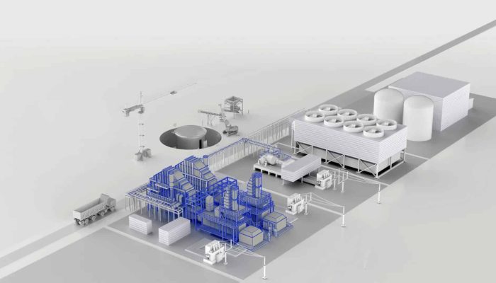 Projeto da Blue Energy e da GE Vernova prevê complexo híbrido com geração nuclear e gás natural no Texas - Imagem: Divulgação / Blue Energy